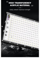 Lámpara De Pared Exterior LED IP65 Impermeable 50W 100W 200W 220V Luz De Inundación Reflector De Calle Iluminación Exterior Moderna - details 5