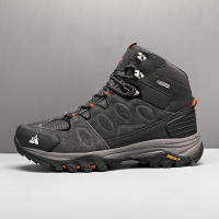 Botas De Nieve HIKEUP Para Hombres Cuero Sintético Y Peluche Deportivas De Exterior Para Senderismo Y Trekk Ing Antideslizantes Talla 40-45 Color Negro Marrón Gris Verde - details 15