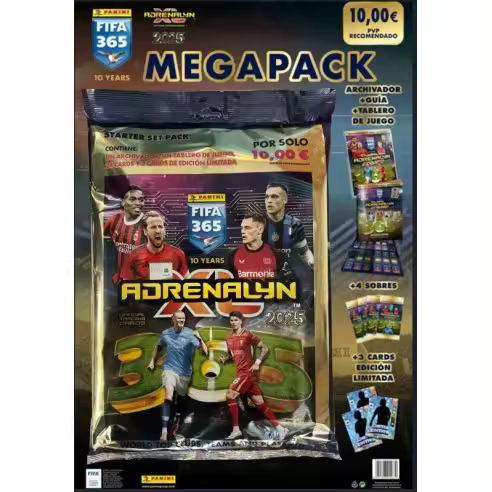 Pack lanzamiento Adrenalyn FIFA 365 2025 de Panini - 1