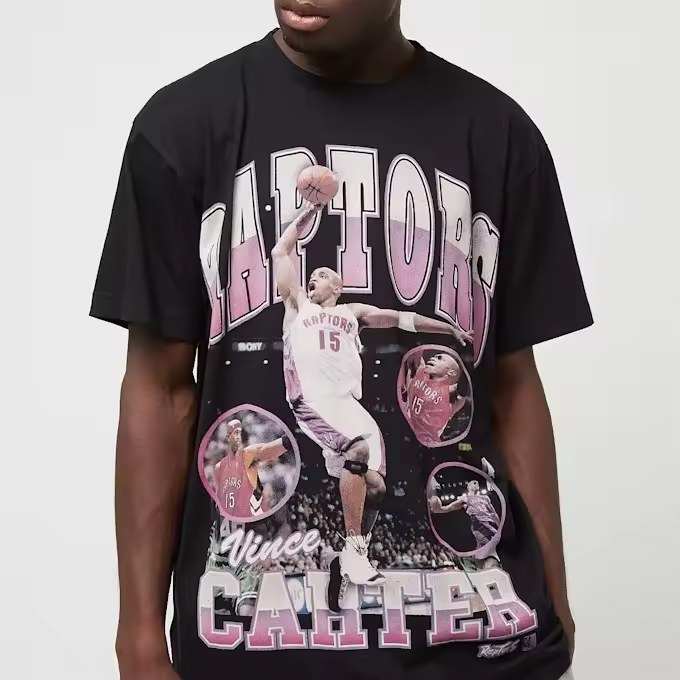 Camiseta Mitchell & Ness Nba Player Photo Raptors Vince Carter - 1