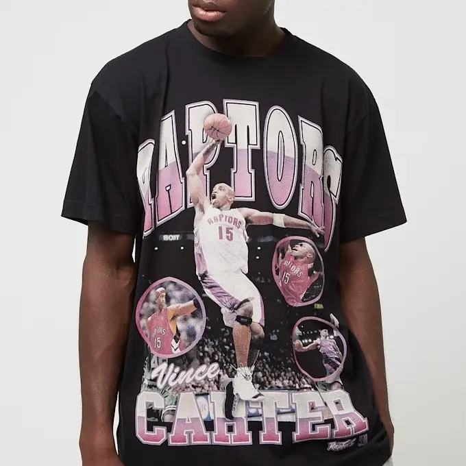 Camiseta Mitchell & Ness Nba Player Photo Raptors Vince Carter - 1