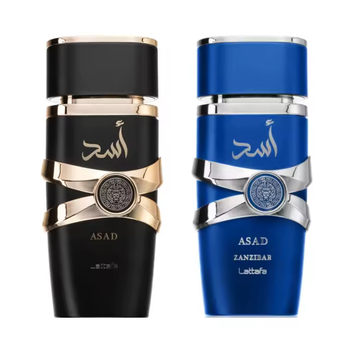 Pack Exclusivo: Lattafa Asad + Asad Zanzibar (100ml) – Potencia y Elegancia en un Solo Set - 1