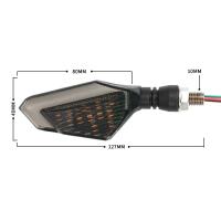 1par De Señales De Giro LED Mini Para Motocicleta Luz De Freno De Día Universal Indicadores De Rotación Motorbike - details 5