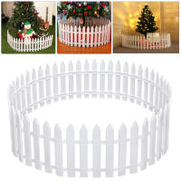 30 Pcs Valla De Navidad Con Árbol Para Jardín Decoración Exterior Mini Barriera De Paredes Para Plantas Accesorios De Jardín - details 1