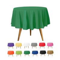 Manteles desechables de alta calidad PEVA color sólido manteles decorativos de plástico grueso, manteles decorativos para fiestas, manteles redondos, mesas redondas, ¡compre uno y llévese cinco gratis! - details 7
