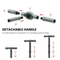 Juego De Destornilladores Multifuncionales VMAN 24 En 1 RS1 Acero S2 Magnético Con Cabezales De Phillips Torx Y Hexagonal Herramientas De Reparación - details 3