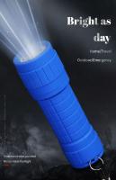 Linterna LED Portátil Lightweight De Plástico Con 9 Luces Batería Recargable Para Ciclismo Senderismo Camping Actividades Al Aire Libre - details 2
