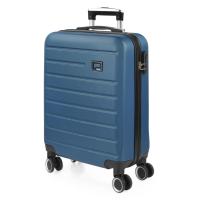 MALETA CABINA 55x40x20 cm AZUL MARINO Rígida de 4 RUEDAS dobles 360 LISA marca SKPAT modelo NANTES - details 0