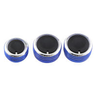 3Pcs Knob Para Aire Acondicionado De Coche Volkswagen VW Golf 5 MK5 Jetta Tiguan Touran Passta B6 B7 3C Para Skoda Octavia A5 - details 4