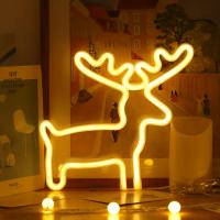 Luz De Neón LED Para Decoración Interior Adecuada Para Navidad Cumpleaños Dormitorios Bodas Bares Clubs Hogares Forma De Árbol De Navidad Material ABS - details 4