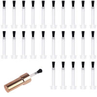 Kit De Cepillos De Uñas Desechables 25/66pcs Reemplazo Para Tinta Y Polvo Herramientas De Manicura Cepillo De Pincel De Polímero PP - details 9