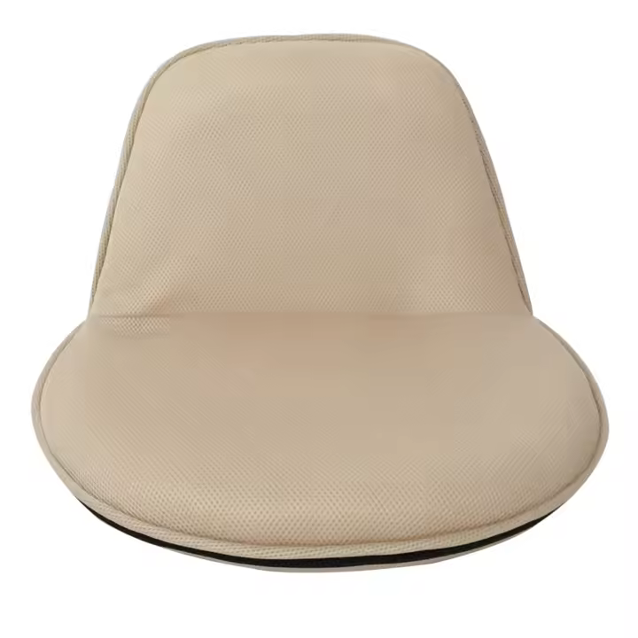 Rebecca Muebles Silla de Meditación plegable Beige 44x52x50 - 1