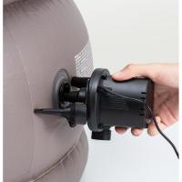 LILI HOME 🔌💨 Hinchador Eléctrico - Modelos para Casa y Coche 150 w Flujo de aire de 230L/min, ideal para colchones inflables, piscinas, flotadores, botes hinchables, globos y más. 🔧 Incluye 3 boquillas adaptadoras para ajustarse a diferentes v - details 3