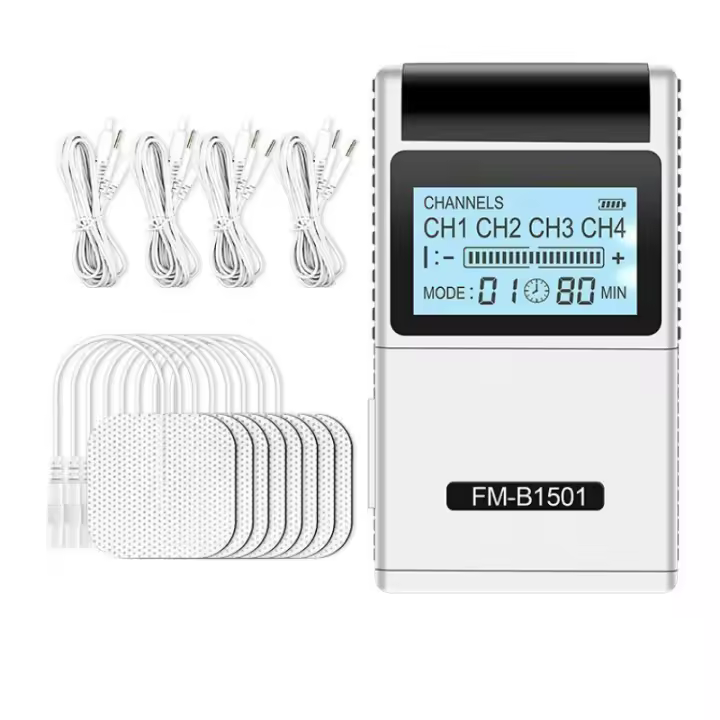 BIT Masajeador corporal TENS estimulador muscular eléctrico EMS, almohadillas de electrodos,dispositivo de masaje de cuerpo completo - 1
