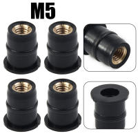 Juego De 4 Piezas De Tornillos Para Parabrisas De Motocicleta 5mm Con Goma Montaje Fácil M5 Accesorios Para Motocicleta - details 2