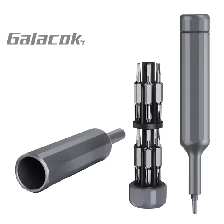 Juego De Destornilladores De Precisión 27 En 1 Mini Portátil Con Cabezas Magnéticas Para Celulares Relojes Computadoras - 1