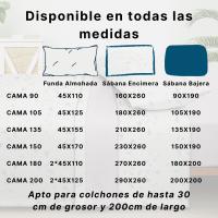 Novotextil Sábanas Coralina para Cama 90 hasta 200, Juego de Sábanas Coralina 3 o 4 Piezas (Encimera, Bajera y Funda Almohada) – Sábanas de Invierno Térmicas con Tacto Extrasuave y Transpirable - details 2