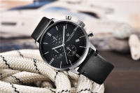 Reloj Deportivo Para Hombre PAGANI DESIGN De Cuero Genuino Y Cuarzo Automático Resistente Al Agua Con Cronógrafo VK67 Reloj Hombre De Lujo - details 8
