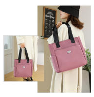 Bolso De Hombro Nylon Impermeable Gran Capacidad Bolso Tote Para Trabajo Escuela Y Viaje Ligero Y Práctico Para Mujer - details 20