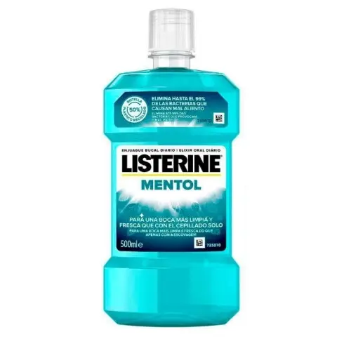 Listerine Mentol 750 ml - 1