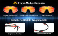 Gafas De Ciclismo X-TIGER UV400 Polarizadas Protección Para Bicicleta MTB Racing Bike Unisex Gafas Deportivas Con Lente De Polipropileno - details 6