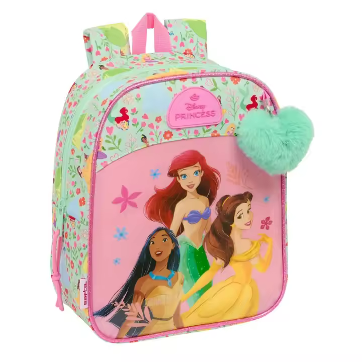Safta Mochila Mini Princesas Disney Bloom - 1