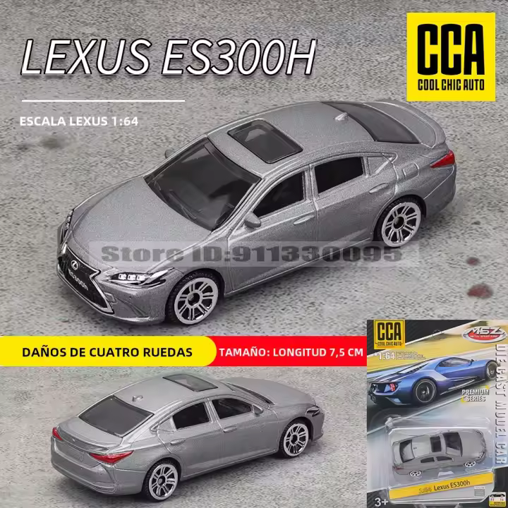 Modelo De Coche Estático CCA MSZ 1:64 Porsche AE86 De Aleación De Latón Para Coleccionistas Regalo De Juguete De Metal Sin Batería Para Adultos Y Niños - 1