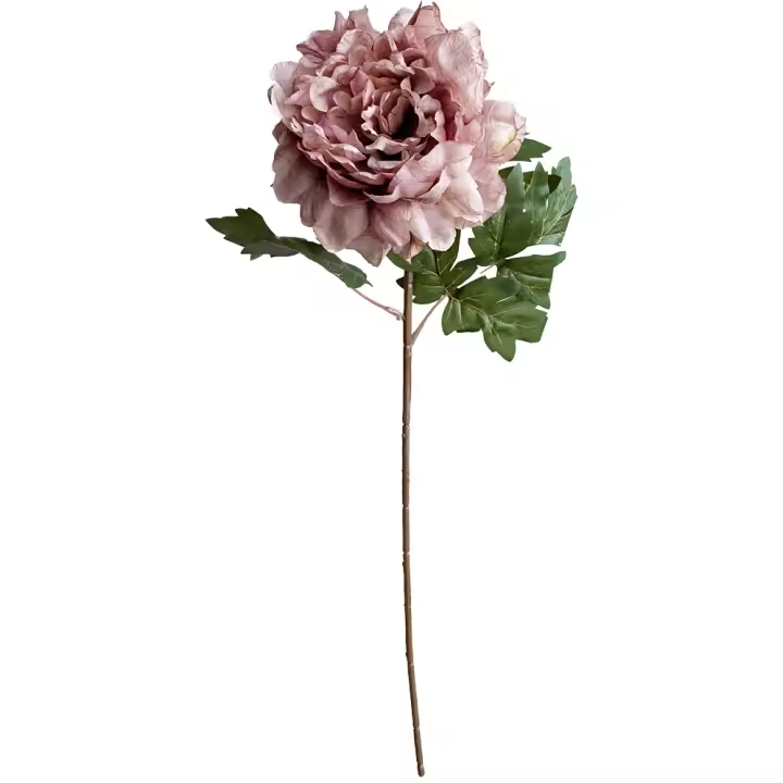 Poenia Arte Floral - Varas de Peonias Artificiales 56cm - Pack de 3 - Decoración Floral - 1