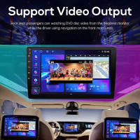 Receptor De Audio Para Coche Android 13 2 Din Estéreo Inteligente Con Wireless Carplay Android Auto GPS Universal 7/9/10 Pulgadas 2G RAM 32G ROM Soporte WiFi Y Control Del Volante - details 8
