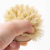 Cepillo De Platos De Madera Duradero Y Portátil Para Limpieza De Cocina Con Sisal Y Coco Ecológico Y Sin Residuos - details 9