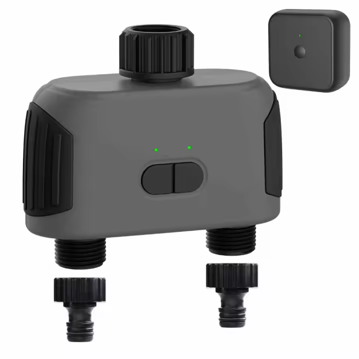 Controlador De Riego Automático Para Jardín Con WiFi Y Bluetooth Compatible Timer Timed Con Gateway Accesorios 3/4" - 1