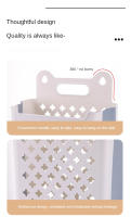 Cesta De Ropa Sucia De Pared Resistente Y De Gran Capacidad Cesta De Almacenamiento De Ropa Fácil De Limpiar Para El Hogar - details 9