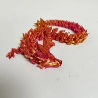 Nueva Figura De Dragón Chino 3D Con Articulaciones Completa Decoración Para El Hogar Juguete Creativo Coleccionable - details 29