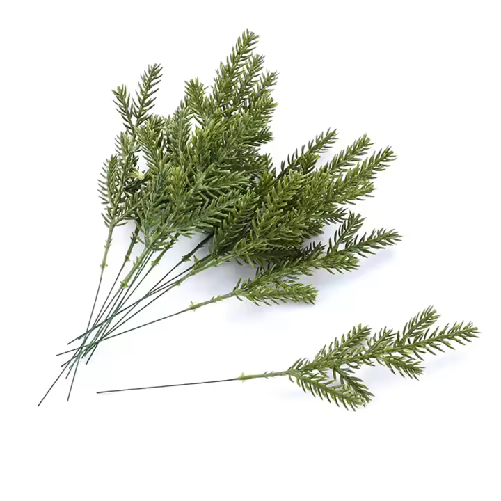 10PCS Piñas De Pino Artificiales Para Decoración Navideña Y Año Nuevo Arbol De Navidad Artificial Decoraciones Para El Hogar Y Scrapbooking - 1