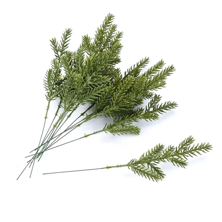 10PCS Piñas De Pino Artificiales Para Decoración Navideña Y Año Nuevo Arbol De Navidad Artificial Decoraciones Para El Hogar Y Scrapbooking - 1