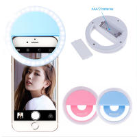 Lente De Teléfono LED Con Luz Ajustable Para Auto-Selfie Luz De Rostro Para Videos De TikTok Y Streaming De Vivo Para Mujeres Luz De Maquillaje - details 6