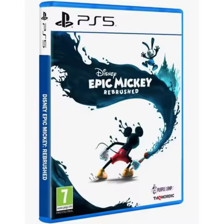DISNEY EPIC MICKEY REBRUSHED PS5 PAL ESPAÑA NUEVO FISICO ESPAÑOL PRECINTADO  - Videotec - 1