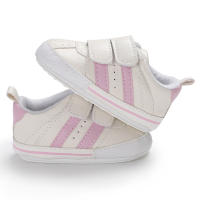 Zapatillas Deportivas Clásicas Para Bebés Con Estampado De Rayas Antideslizantes Material Suave Y Cómodo Suela De Terciopelo Unisex Para Niños Y Niñas Zapatos De Primeros Pasos - details 7