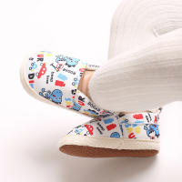 Zapatillas Planas De Algodón Para Bebés Niño Y Niña 0-18M Con Suela Suave Y Antideslizante Diseño De Dibujos Animados Zapatos Para Cuna - details 38