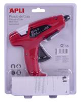 Pistola Para Pegamento Termofusible Barras Cola 40W - Pistola Encoladora Termofusible + 2 Barritas De 11 mm Diámetro - Apli - details 1
