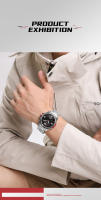 Reloj De Cuarzo Para Hombre NAVIFORCE Casual Resistente Al Agua Con Manos Luminosas Reloj De Pulsera De Acero Inoxidable Para Negocios Y Uso Diario - details 3
