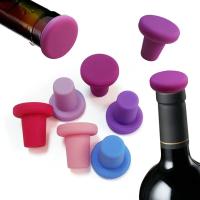Juego De Tapones Para Botella De Vino De Silicona a Prueba De Fugas Accesorios Para Cerveza Y Champán Tapón Para Botella De Whiskey Member Bar - details 1