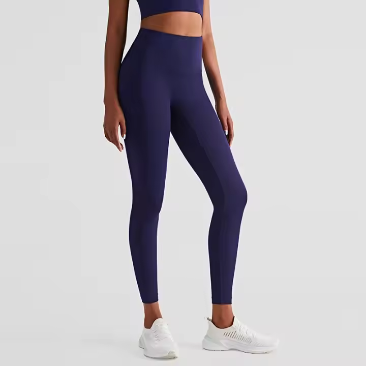 Pantalones ajustados de yoga de cintura alta para mujer, suaves y elásticos, pantalones deportivos para correr - 1