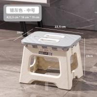 Taburete Plegable Portátil De Plástico Grueso Mini Silla De Mano Para Actividades Al Aire Libre Pesca Banca Ahorrador De Espacio Para El Hogar - details 7