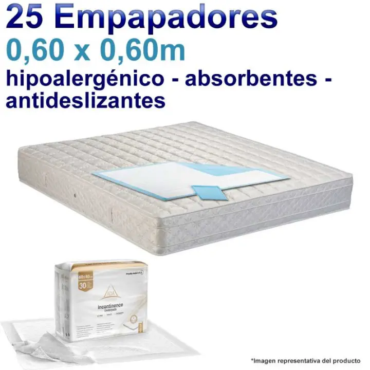 Ada Comfort 25 Empapadores Desechables ADA 60x60cm 5600216390060 - 1