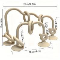 Juguete Educativo Para Bebés De Silicona Juego De Rompecabezas Para Niños En La Mesa Juguetes De Cuentas Empaquetadas Juguetes Para El Desarrollo Infantil - details 4