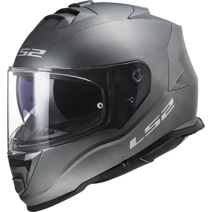 Casco integral LS2 Storm FF800 Solid Matt Titanium 22.05 (Sin pinlock) - 1