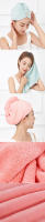 Gorro De Secado De Pelo De Microfibra Para Mujer Envoltura De Toalla De Baño Rapida Absorción Y Secado Capa De Cabello Después Del Ducha - details 0