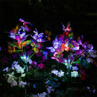 Luces Solares LED Para Jardín IP65 Impermeables Decorativas Para Camino De Piedra Y Sendero De La Casa Luz De Mariposa - details 6