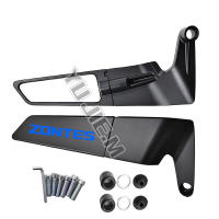 Espejo Retrovisor De Manillar Para Motocicleta CNC Fijo Alada Compatible Con ZONTES G1 125 ZT125 ZT125U ZT 125 U ZT 310R 310X ZT310R 310M - details 1